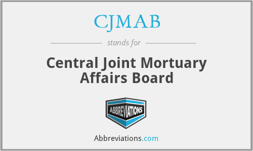 CJMAB - Central Joint Mortuary Affairs Board