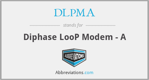 DLPMA - Diphase LooP Modem - A