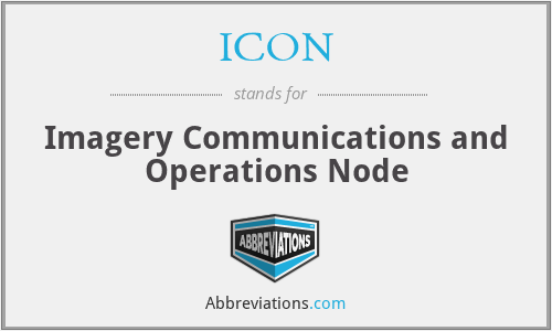 ICON - Imagery Communications and Operations Node