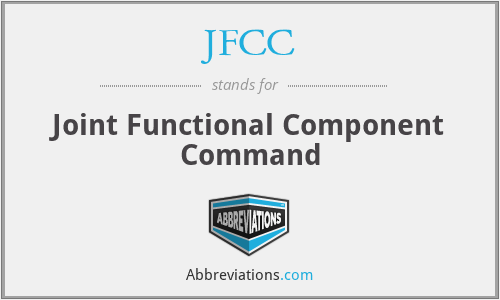 JFCC - Joint Functional Component Command