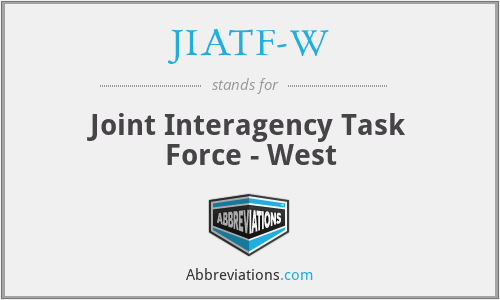 JIATF-W - Joint Interagency Task Force - West