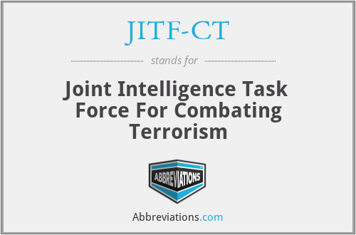 JITF-CT - Joint Intelligence Task Force For Combating Terrorism