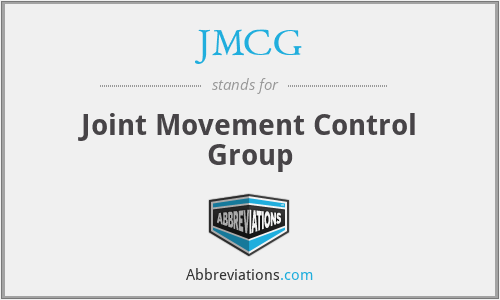 JMCG - Joint Movement Control Group