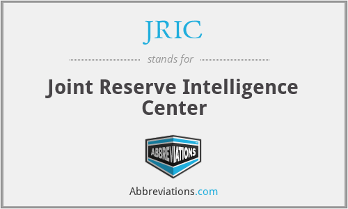 JRIC - Joint Reserve Intelligence Center