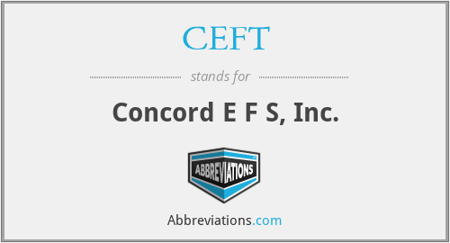 CEFT - Concord E F S, Inc.