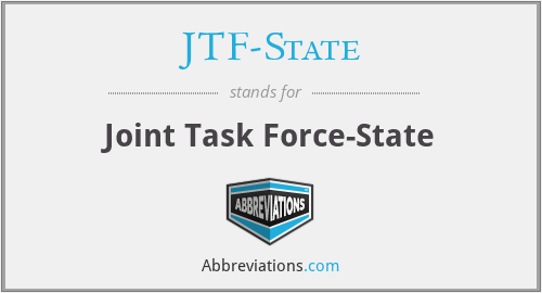 JTF-State - Joint Task Force-State