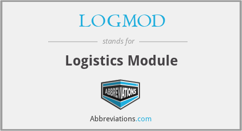 LOGMOD - Logistics Module