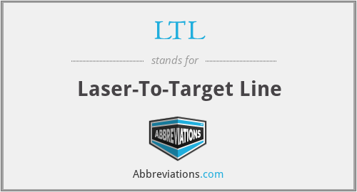 LTL - Laser-To-Target Line