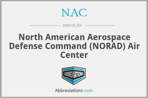 NAC - North American Aerospace Defense Command (NORAD) Air Center