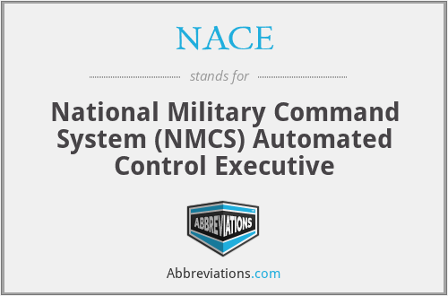 NACE - National Military Command System (NMCS) Automated Control Executive