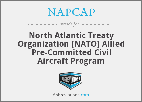 NAPCAP - North Atlantic Treaty Organization (NATO) Allied Pre-Committed Civil Aircraft Program