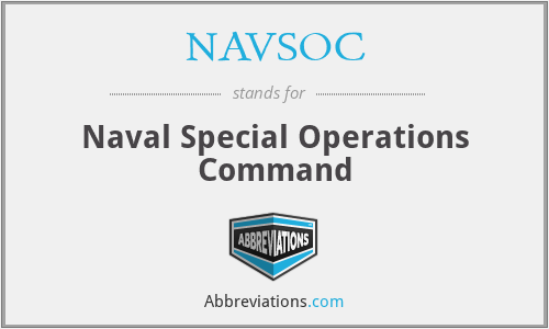 NAVSOC - Naval Special Operations Command