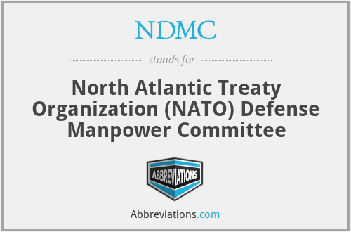 NDMC - North Atlantic Treaty Organization (NATO) Defense Manpower Committee