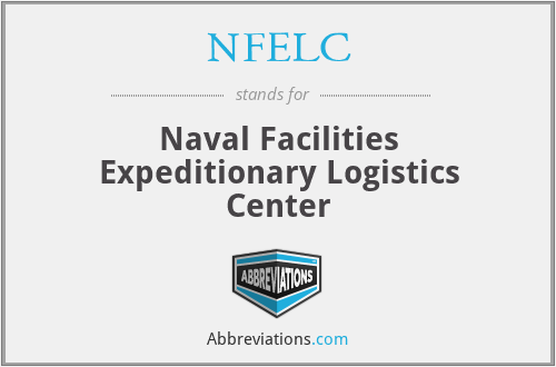 NFELC - Naval Facilities Expeditionary Logistics Center