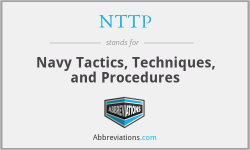 NTTP - Navy Tactics, Techniques, and Procedures