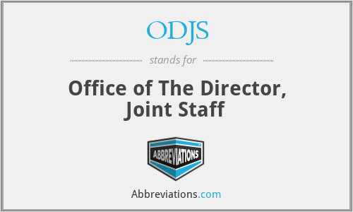 ODJS - Office of The Director, Joint Staff