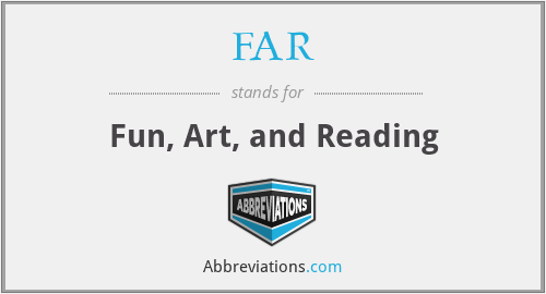 FAR - Fun, Art, and Reading