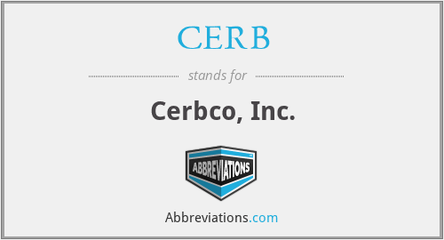 CERB - Cerbco, Inc.