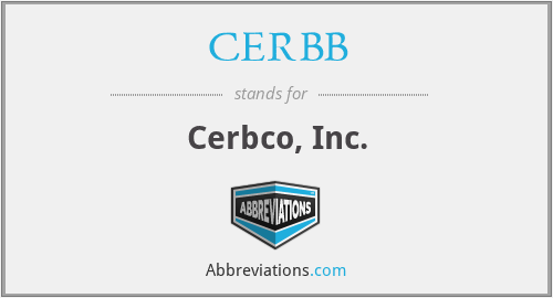 CERBB - Cerbco, Inc.