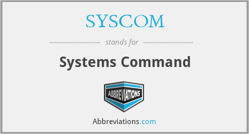 SYSCOM - Systems Command