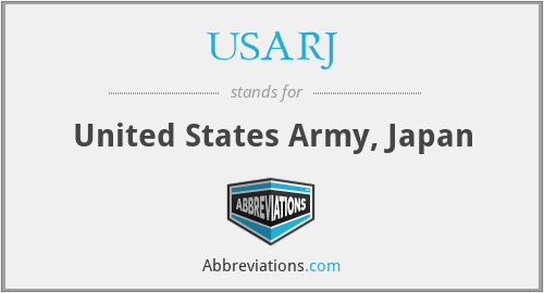 USARJ - United States Army, Japan
