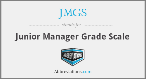 JMGS - Junior Manager Grade Scale