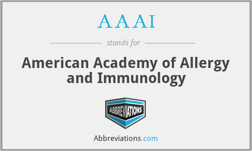 AAAI - American Academy of Allergy and Immunology