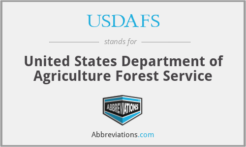 USDAFS - United States Department of Agriculture Forest Service