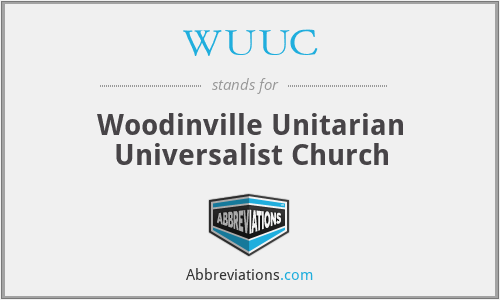 WUUC - Woodinville Unitarian Universalist Church
