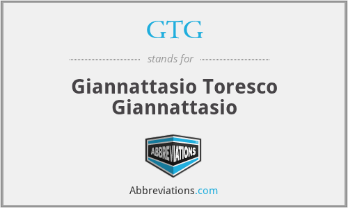GTG - Giannattasio Toresco Giannattasio