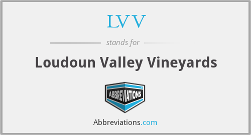 LVV - Loudoun Valley Vineyards