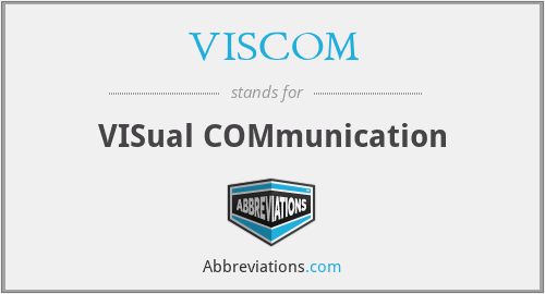 VISCOM - VISual COMmunication