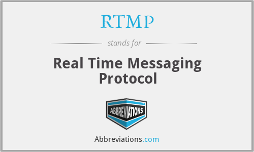 RTMP - Real Time Messaging Protocol