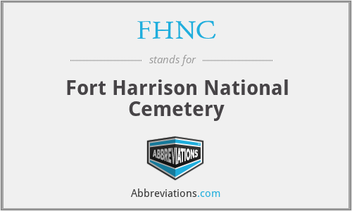 FHNC - Fort Harrison National Cemetery