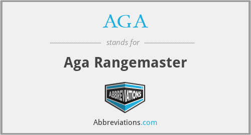 AGA - Aga Rangemaster