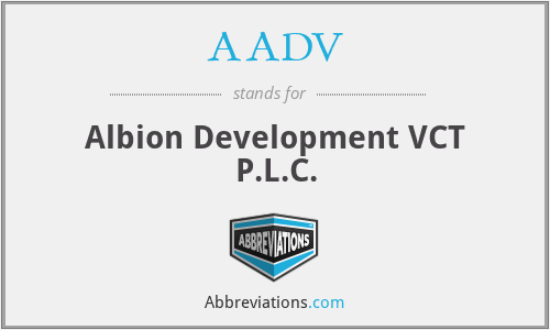 AADV - Albion Development VCT P.L.C.