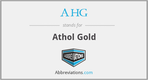 AHG - Athol Gold