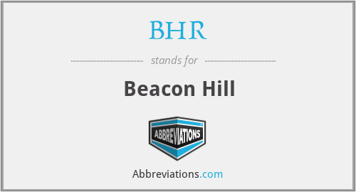 BHR - Beacon Hill