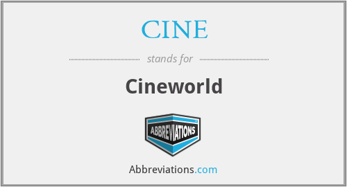 CINE - Cineworld