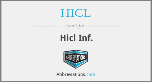 HICL - Hicl Inf.