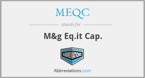 MEQC - M&g Eq.it Cap.