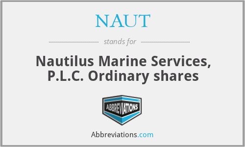 NAUT - Nautilus Marine Services, P.L.C. Ordinary shares