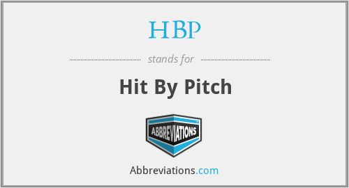 HBP - Hit By Pitch