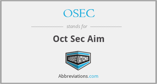 OSEC - Oct Sec Aim