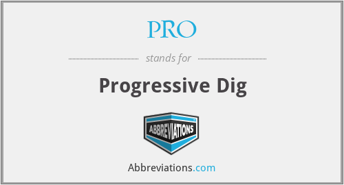 PRO - Progressive Dig