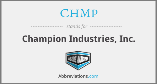 CHMP - Champion Industries, Inc.