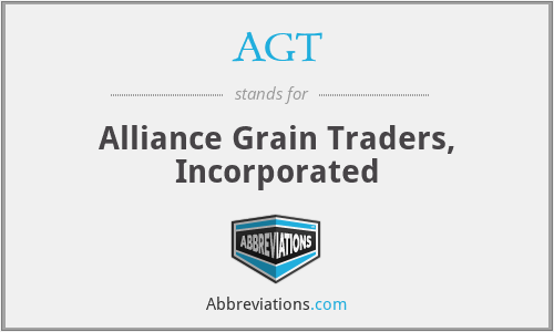 AGT - Alliance Grain Traders, Incorporated