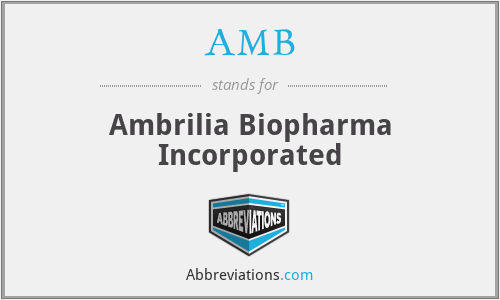 AMB - Ambrilia Biopharma Incorporated