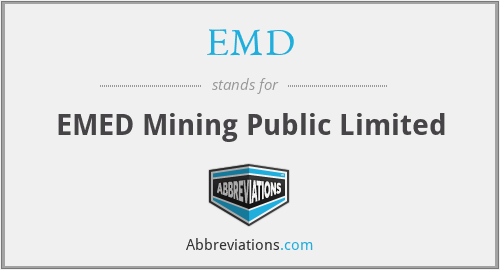 EMD - EMED Mining Public Limited