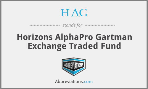 HAG - Horizons AlphaPro Gartman Exchange Traded Fund